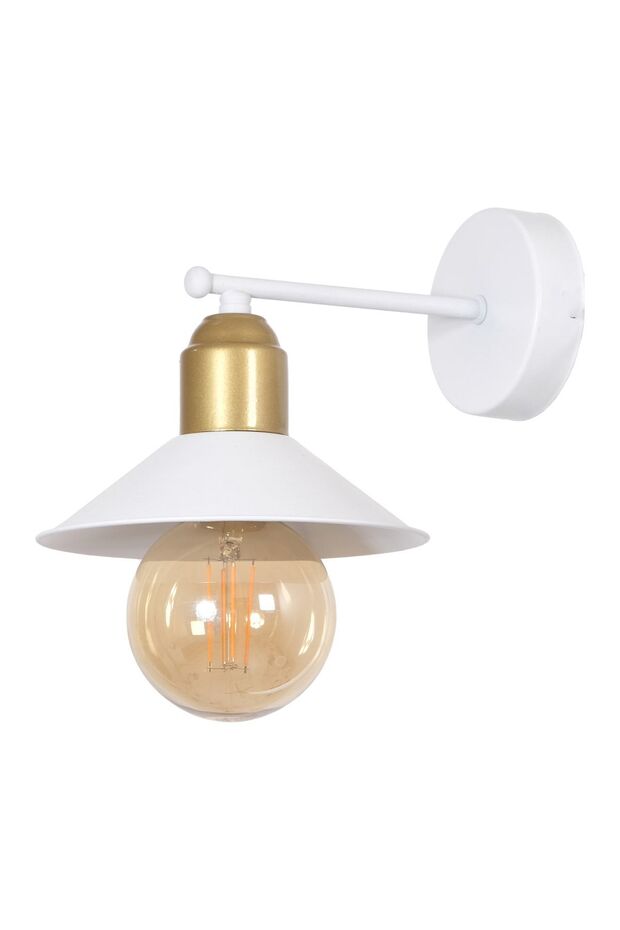 Beta Modern Design Living Room - Kitchen - Bedroom - White Color Antique Wall Sconce with Lampholder