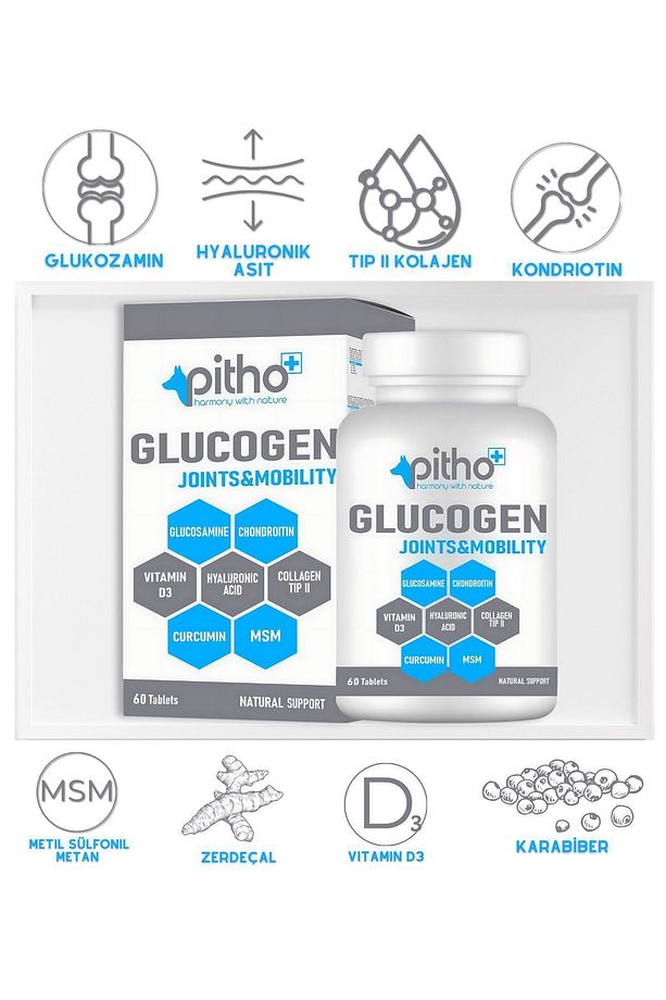 Glucogen - Köpeklerin Eklem Kıkırdak Ve Doku Sağlığı Için Glukozamin Desteği - 3