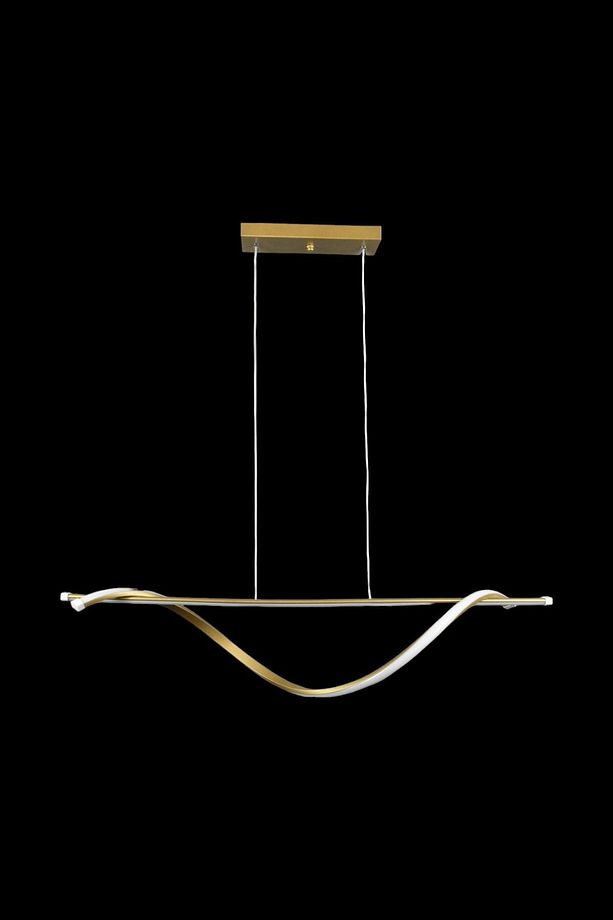 Isabel Modern Tasarım Eskitme Renk Beyaz Ledli Cafe - Mutfak - Salon 2 Li Led Avize - 3