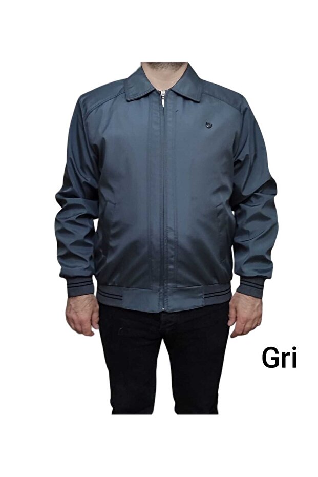 Men's Summer Coat - Elastic Waist and Sleeve, Comfortable Fit