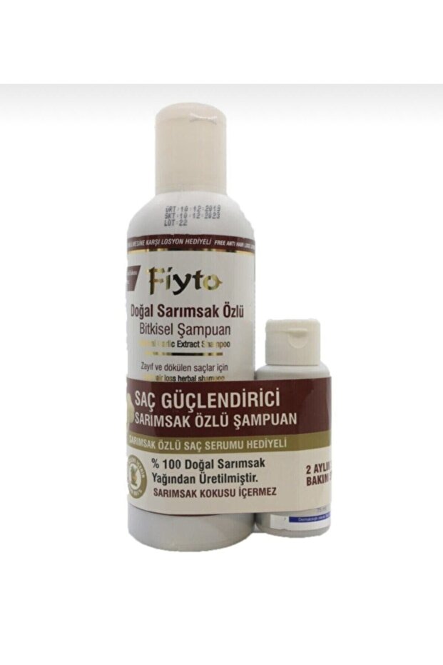 Hair Strengthening Shampoo with Garlic Extract