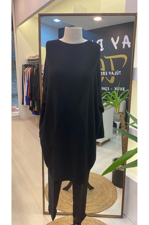 İNVEE SİYAH TUNİK SİYAH STD 6923 - 1