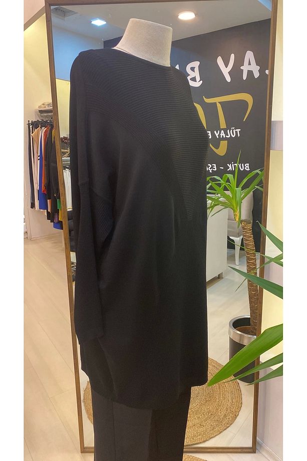 İNVEE SİYAH TUNİK SİYAH STD 6923 - 2