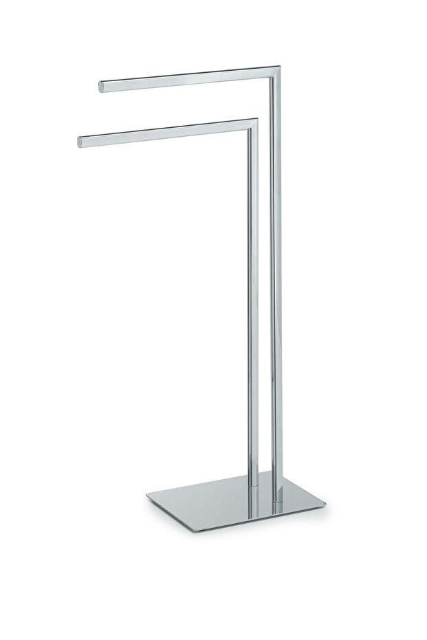 Felix Pedestal Towel Rack, Double, 20Xh77.8X39.2Cm - Chrome
