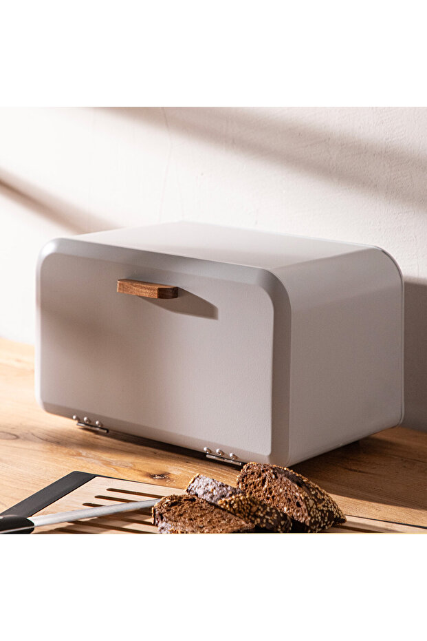Agni Bread Box 35x23 cm Grey - 2