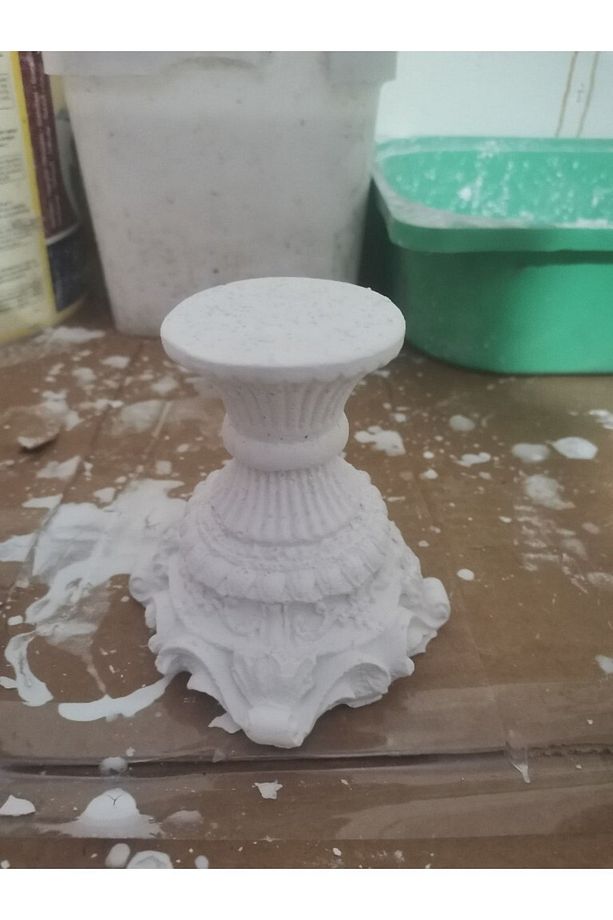 Ayaklı Kabak Saksı Arajman 12 Cm Dir Ayak Ve Saksı Ayrı Yollanır - 2