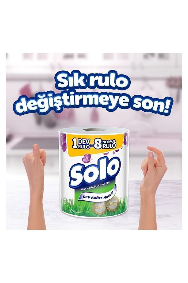 Dev Rulo Kağıt Havlu 6'lı (1=8 , 48 RULO) - 3