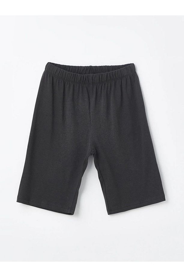 LCW Kids Bisiklet Yaka Baskılı Kısa Kollu Erkek Çocuk Şortlu Pijama Takımı - 4