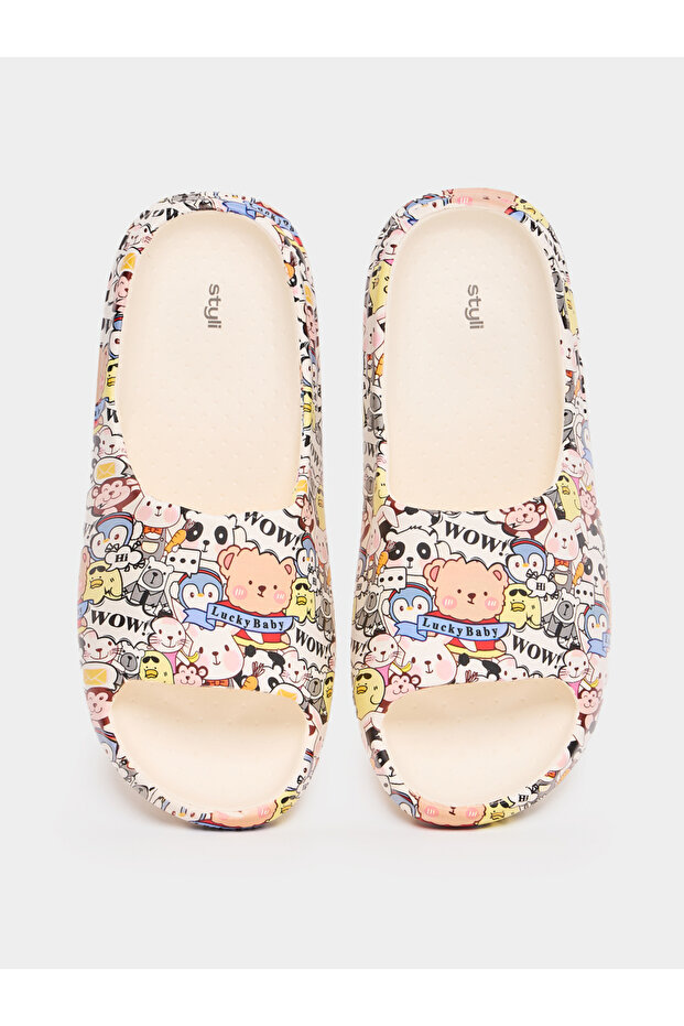 Bear Print Slides - 6