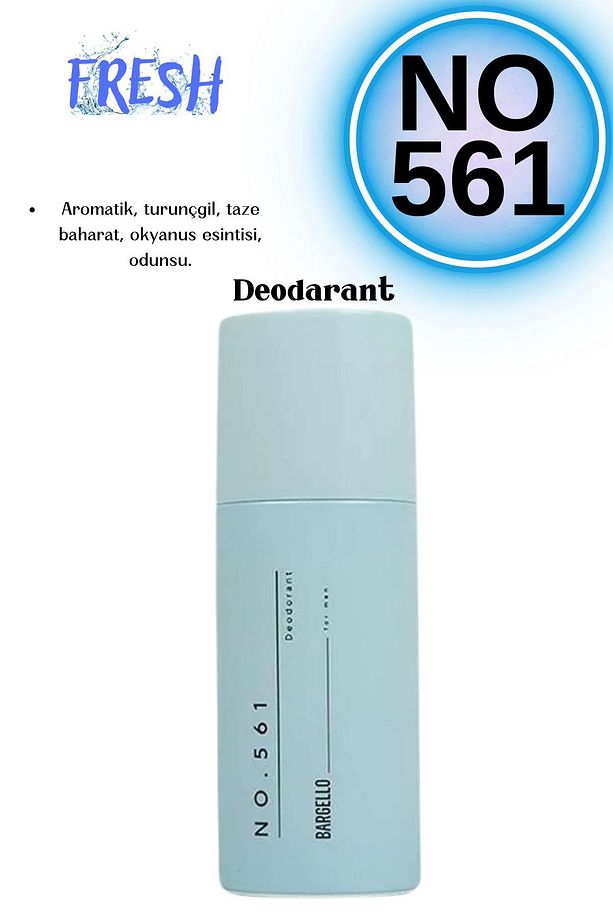 1 Adet 561 Edp Fresh 50 Ml + 1 Adet No 561 Deodarant yms set - 4