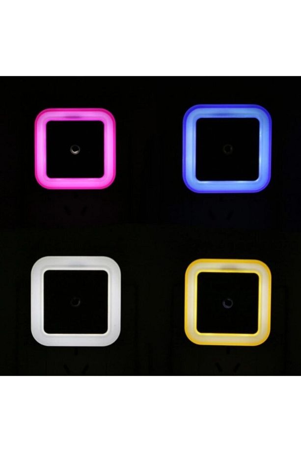 Modern Sensörlü Mini Led Gece Lambası Led Spot Pembe - 2