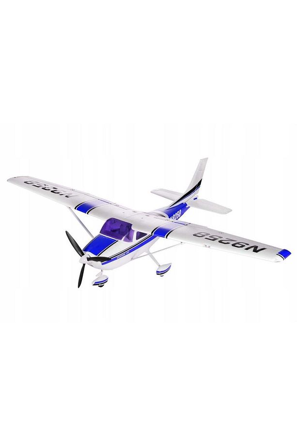 TopRC 057C Cessna 182, 500 Class, Mavi, Brushless 800KV Motorlu, 30A ESC, 11.1V 2200 Mah Li-Po Pilli - 1