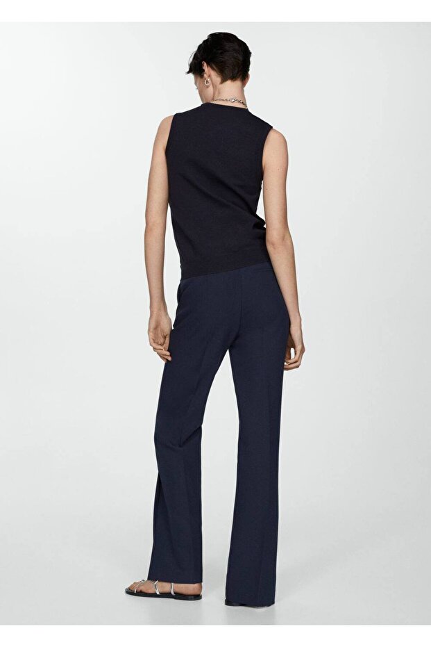 Askılı örgü bluz - 4