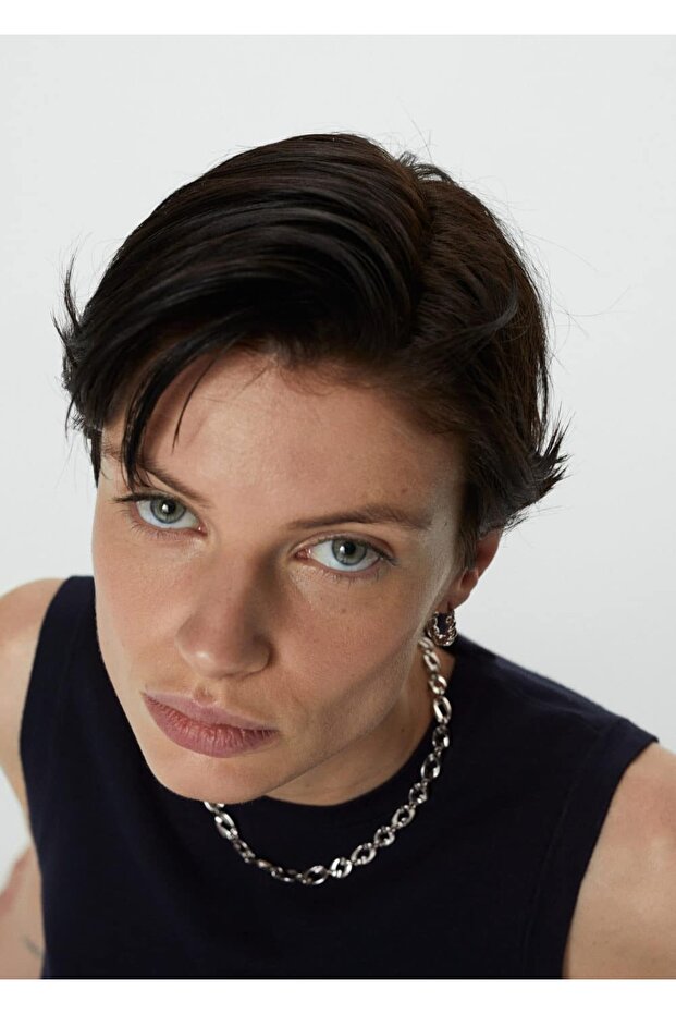 Askılı örgü bluz - 6