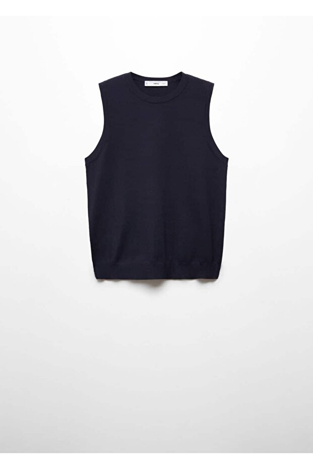 Askılı örgü bluz - 3