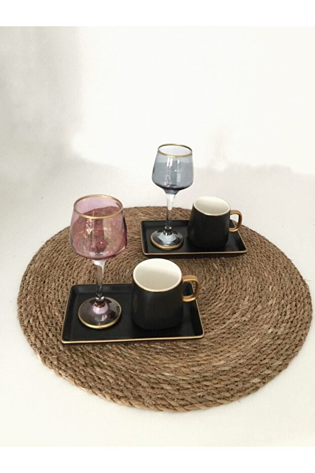 Amerikan Hasır Servis Supla Örme Bambu Kaliteli 35 Cm 6 Adet Fma00501 - 1