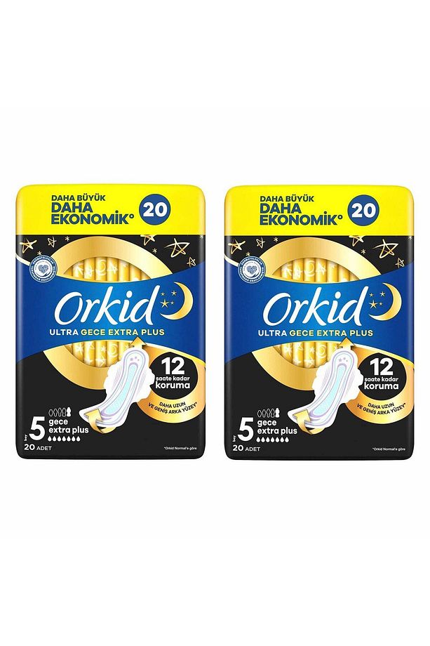 Ultra Gece Ekstra Plus (boy 5) 20 Adet Hijyenik Ped 2 Adet - 2