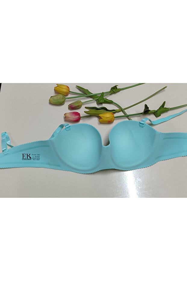 FK Strapless Laser Cut Light Support Bra - 2