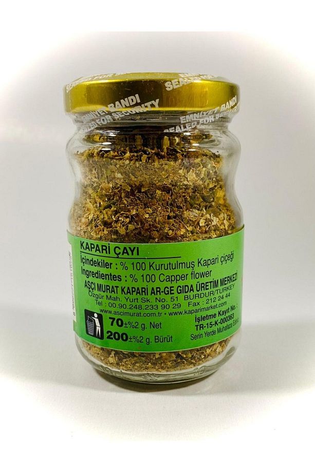Kapari Dökme Çayı (PATENTLİ) 70 Gr. - 2