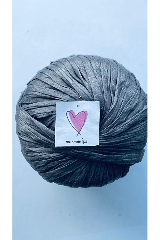 PREMİUM SOFT RAFFİA İP 50 gr 65 m YUMUŞAK DOĞAL EBRULİ RAFYA ÇANTA İPİ KAĞIT İP  EL ÖRGÜ HOBİ - 2