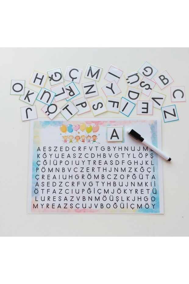 Let's Find the Letters in the Alphabet