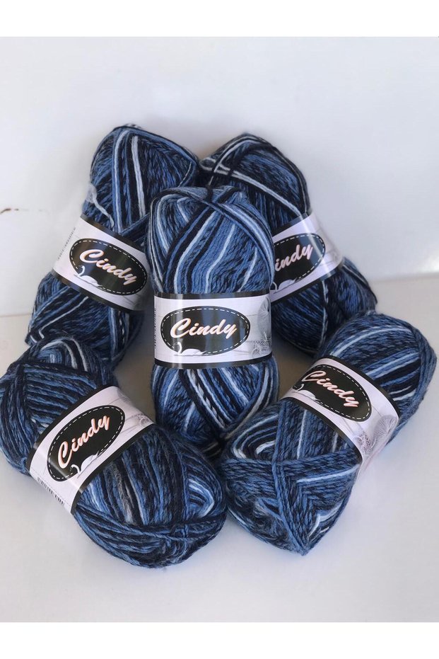 5 Pieces of Sweater, Vest, Cardigan Knitting Yarn