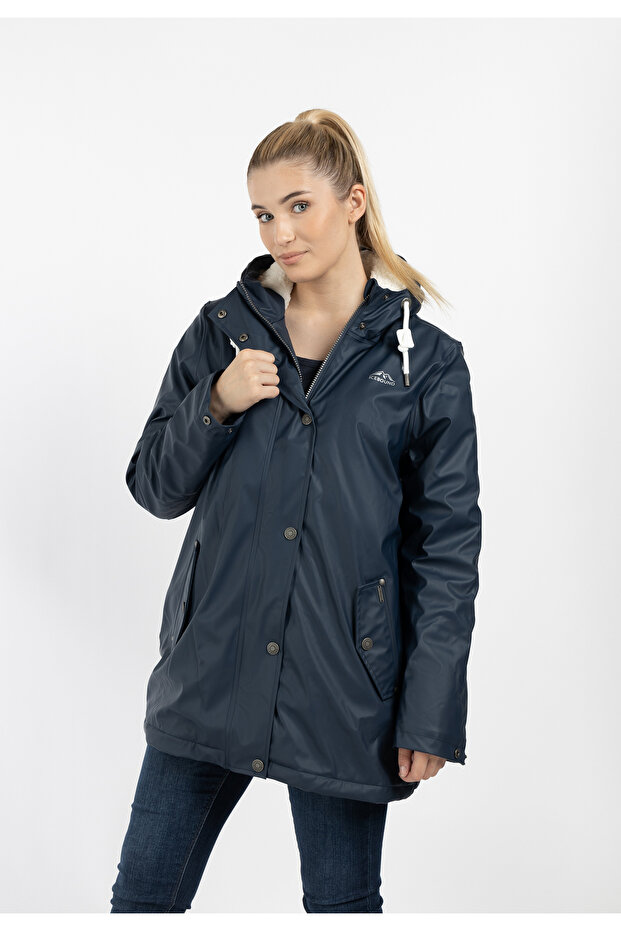 Rain jacket with teddy lining - 3