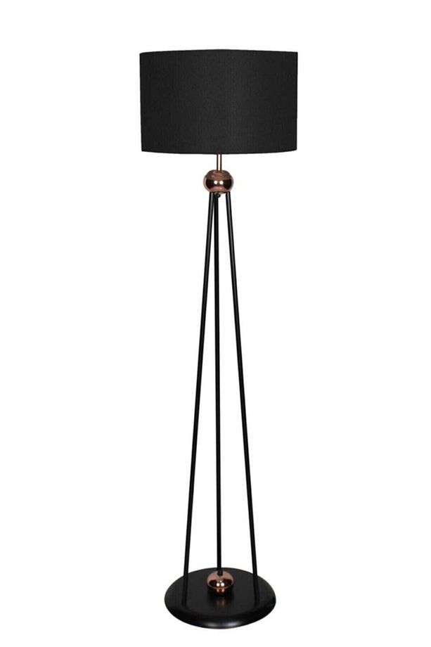 Derya Lüks Siyah Başlı Modern Lambader - 1