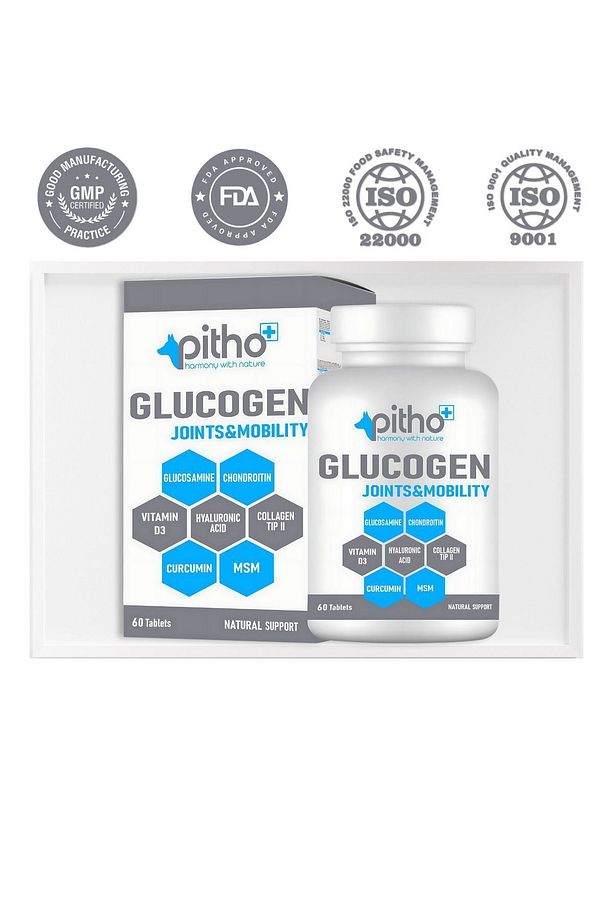 Glucogen - Köpeklerin Eklem Kıkırdak Ve Doku Sağlığı Için Glukozamin Desteği - 4