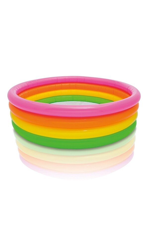 Four Pronged Sunset Inflatable Pool 168cm 56441