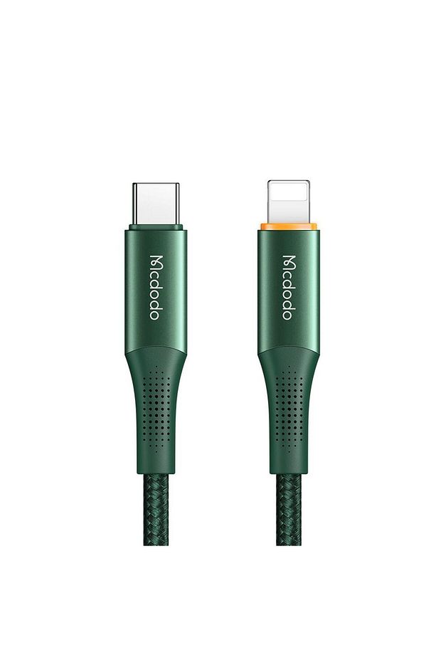 Ca-9961 20w Type-c To Lightning Pd Data-şarj Kablosu 1.2m-yeşil - 1