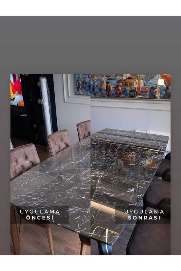 Şeffaf Mermer Koruma Filmi 150 Mikron/ 15mt - 2