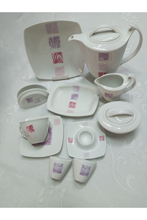 Pol E334 36 Parça Kahvaltı Seti - 1