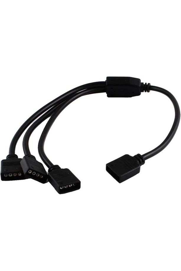 4375 Rgb Şerit 4 Pin Led Çoklayıcı Splitter Tek Kumanda 3 Çıkış - 5