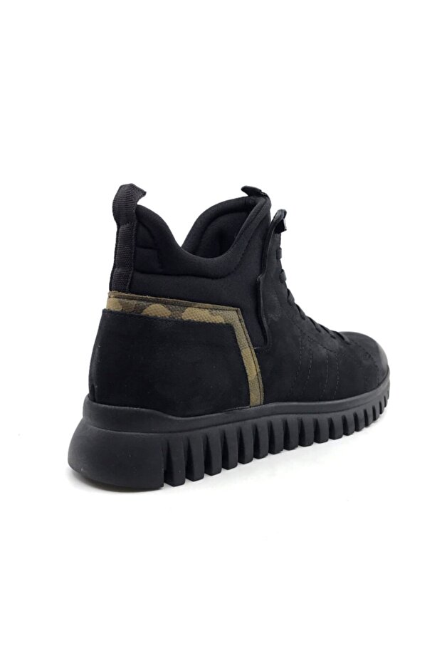 Erkek Siyah Nubuk Deri Bot 4683 - 4