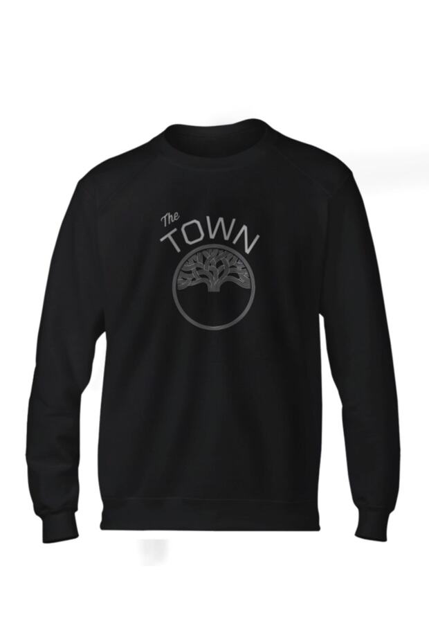 سويت شيرت رجالي أسود من Golden State - موديل أساسي - 1