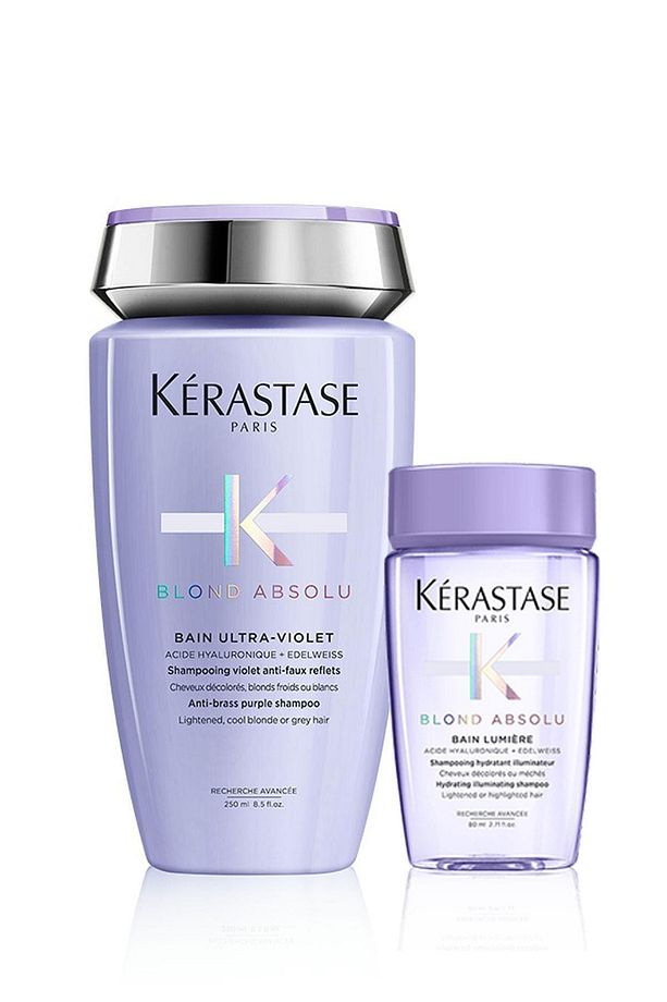 Blond Absolu Bain Ultra Violet Şampuan 250 Ml + Blond Absolu Bain Lumiere Şampuan 80 Ml - 1