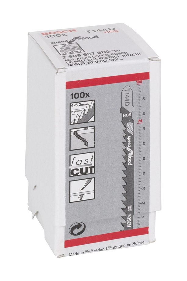 T 144 D Speed For Wood Dekupaj Testeresi Bıçağı - 2