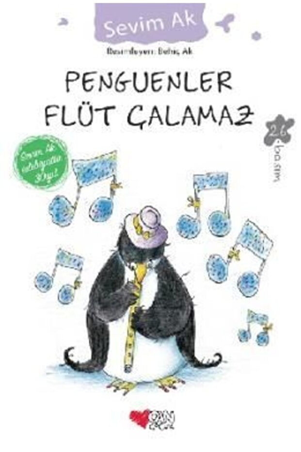 Penguenler Flüt Çalamaz | Sevim Ak | Can Çocuk Yayınları - 1
