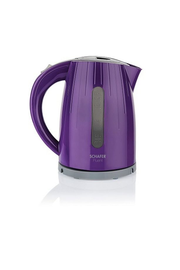 Fluent Elektrikli Su Isıtıcı Kettle Mor - 1