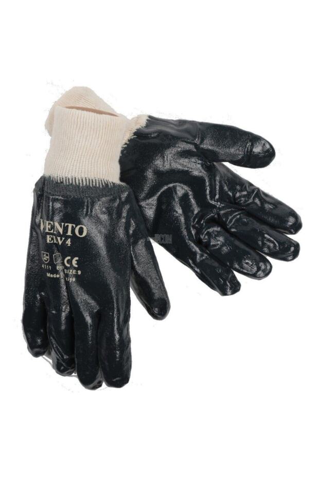 Elv4 Nitril Eldiven - 9 Numara - 1 Çift - 1