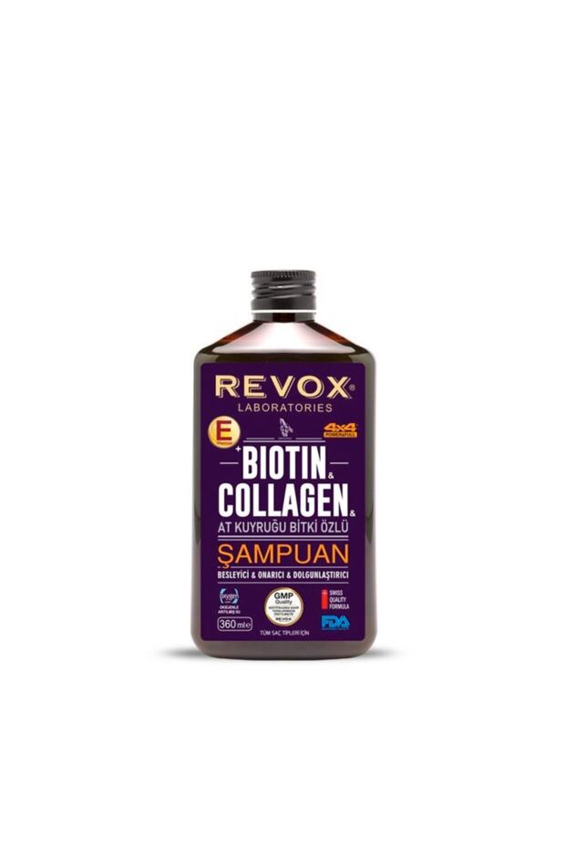 Biotin Collagen At Kuyruğu Bitki Özü Onarıcı Şampuan - 1