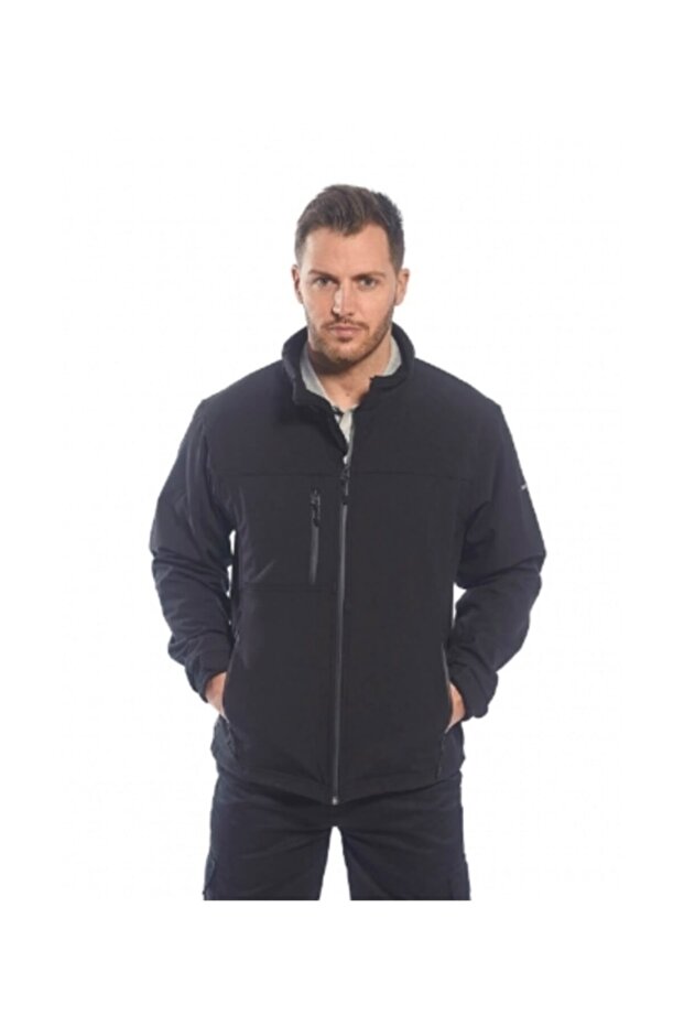 Erkek Lacivert Softshell Ceket - 1