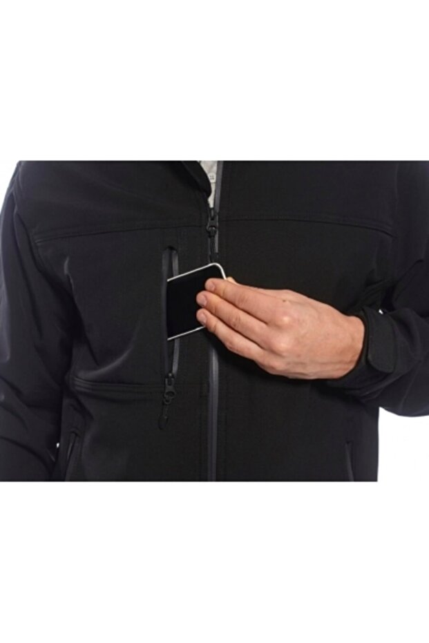 Erkek Lacivert Softshell Ceket - 4