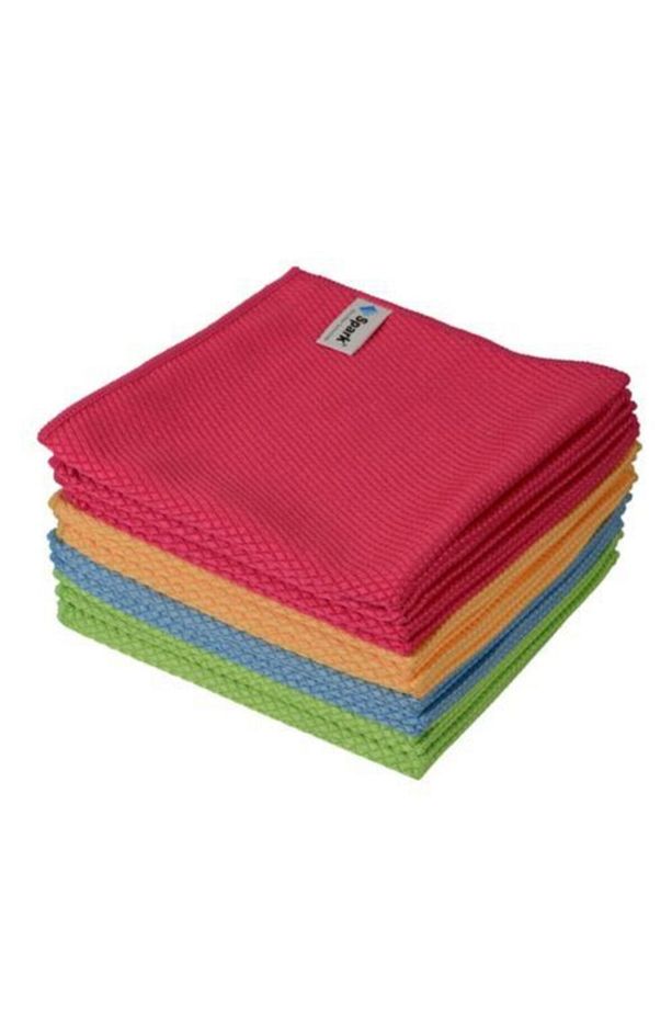 (12 ADET) 2309 Mikrofiber Cam Bezi 40x40 Cm. - 4