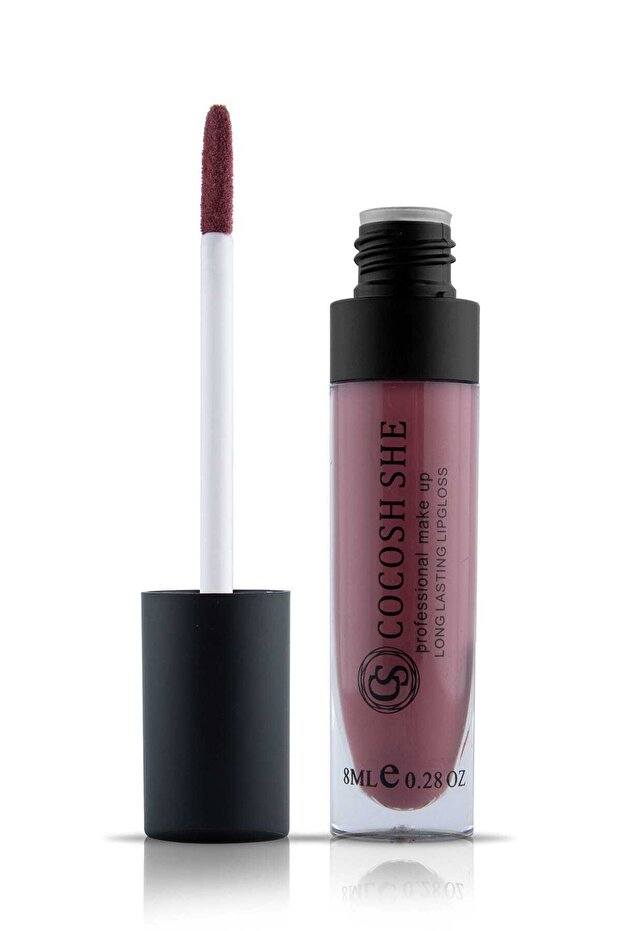 Who Matte Lipgloss Liquid Matte Lipstick 20 Amethyst, Vitamin E, Avocado Oil, Moisturizer, Long Lasting