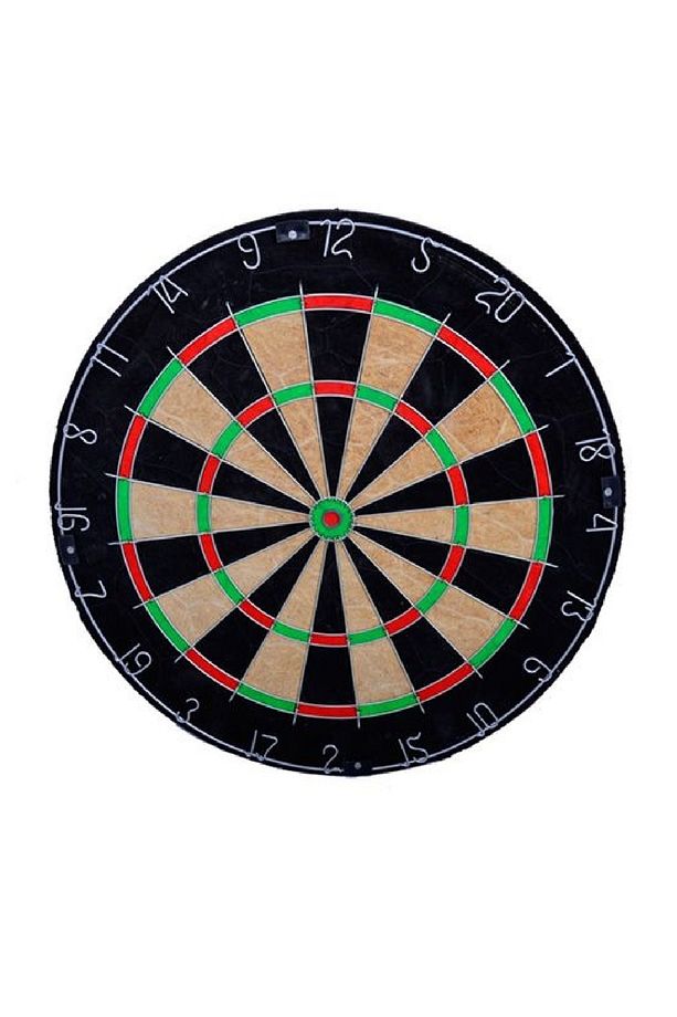 Dart 100 45cm Profesyonel Sisal Sert Kıl Dart Tahtası 6 Adet Dart Oku - 1