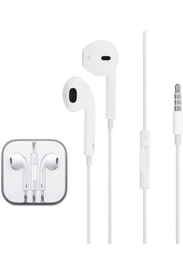 Uyumlu Maxell Mikrofonlu Cep Telefonu Kulaklığı Kulak Içi Aux 3.5mm Jaklı Kablolu Kulaklık - 2