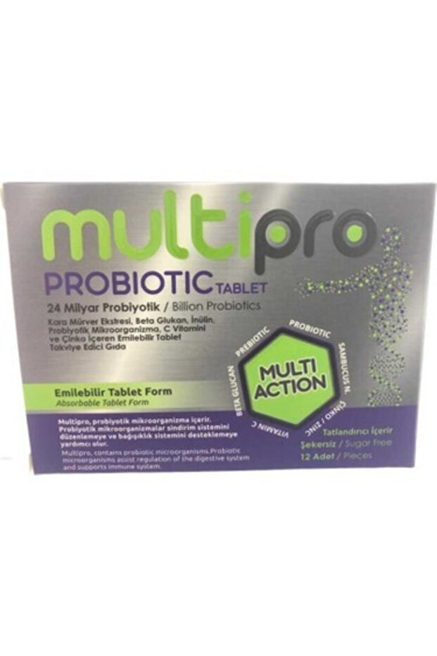 Multipro Probıotıc 24'lü Çiğneme Tableti - 1
