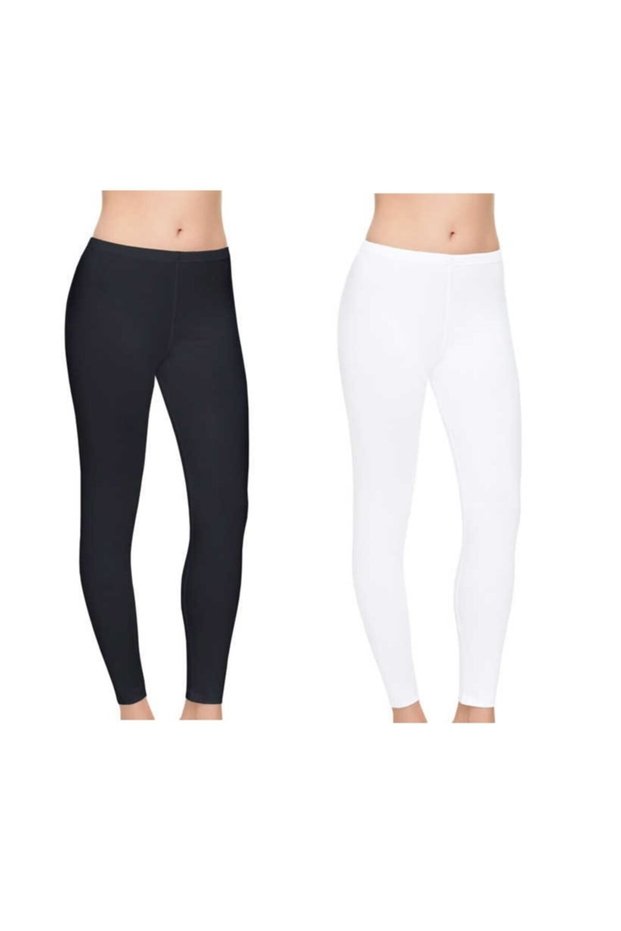 2 Pack Elite Women's Lycra Long Leggings